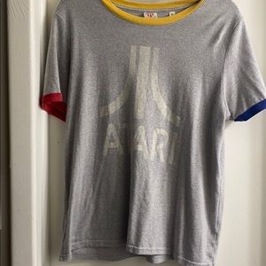 80s inspired Atari ringer tee